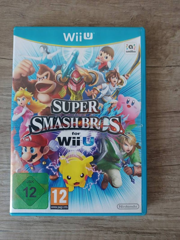 jeu wii u super smashbros , occasion