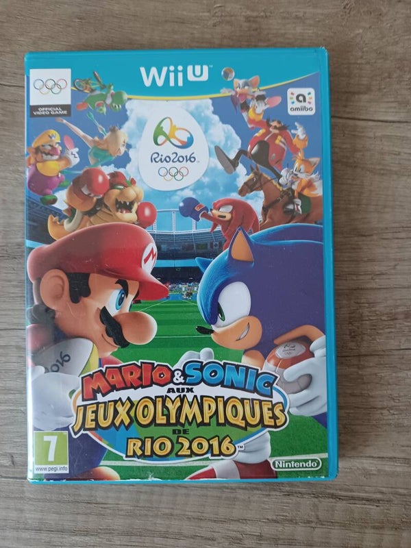 jeu wii u mario & sonic aux jeux olympiques rio 2016 , occasion
