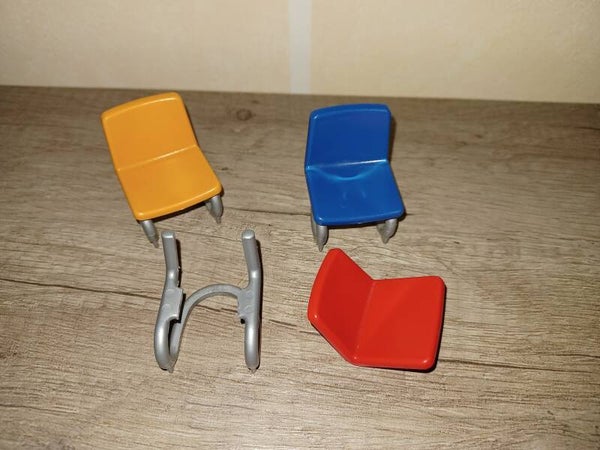 playmobil lot de 3 chaises  , occasion