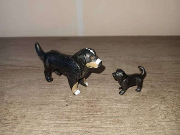 playmobil , chiens noirs , occasion