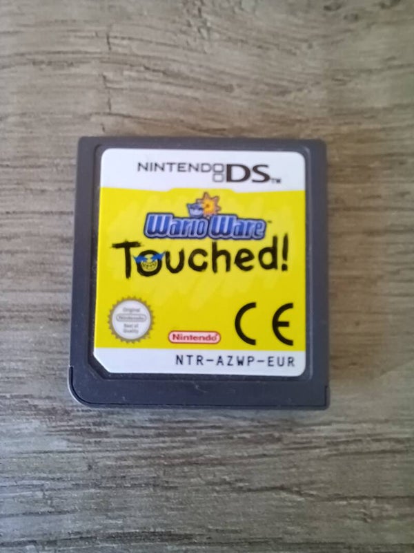 jeu nintendo ds wario ware touched , occasion
