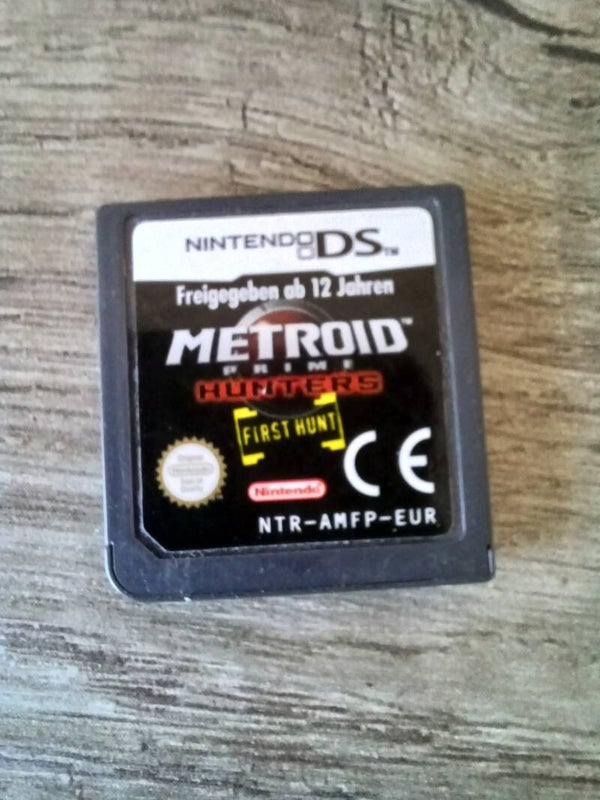 jeu nintendo ds metroid prime hunters  , occasion