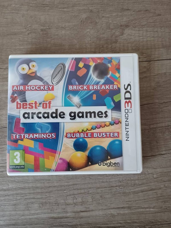 jeu nintendo 3ds best of arcade games , occasion