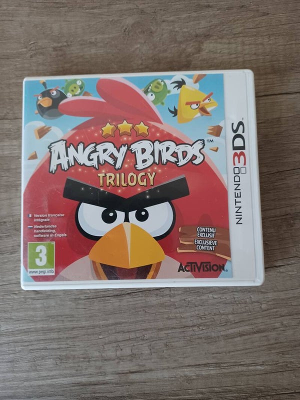 jeu nintendo 3ds angry  birds trilogy , occasion