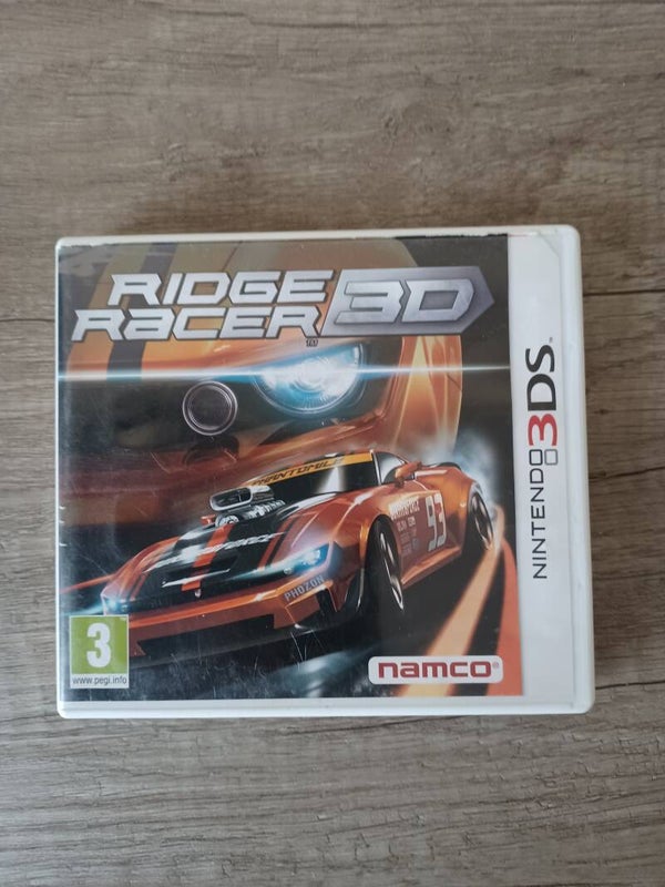 jeu nintendo 3ds ridge racer 3 d  , occasion