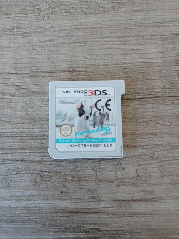 jeu nintendo 3ds nintendogs french bulldog & new friends , occasion