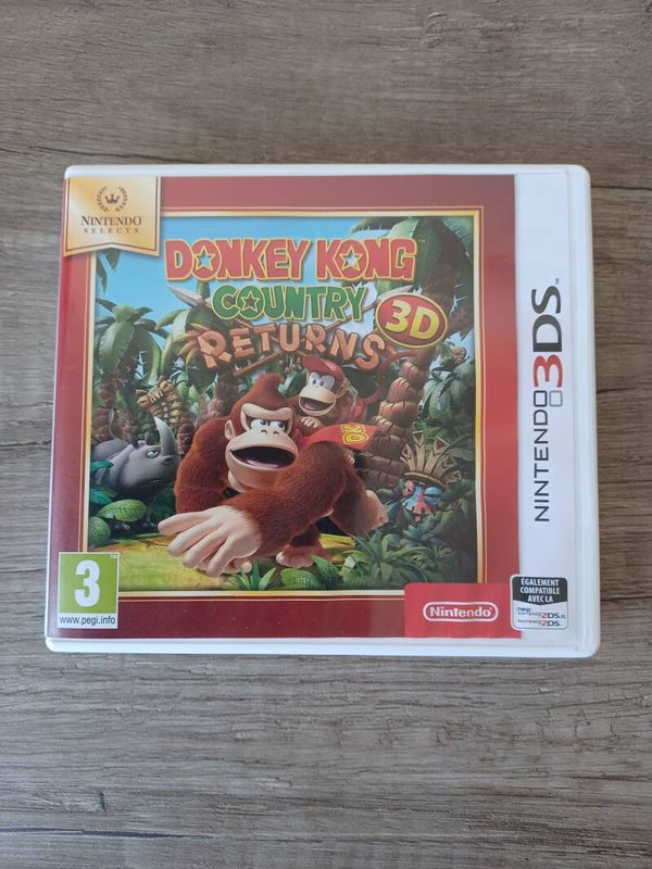 jeu nintendo 3ds donkey kong country returns , occasion