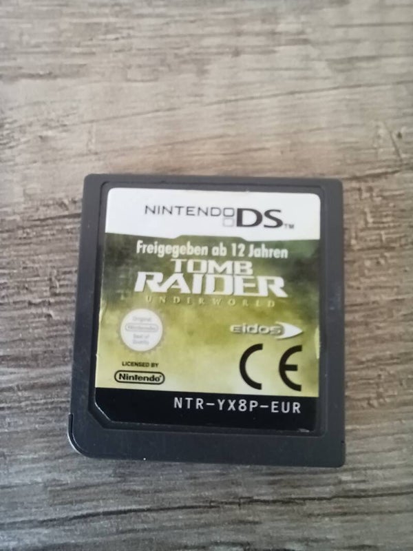 jeu nintendo ds tomb raider underworld , occasion