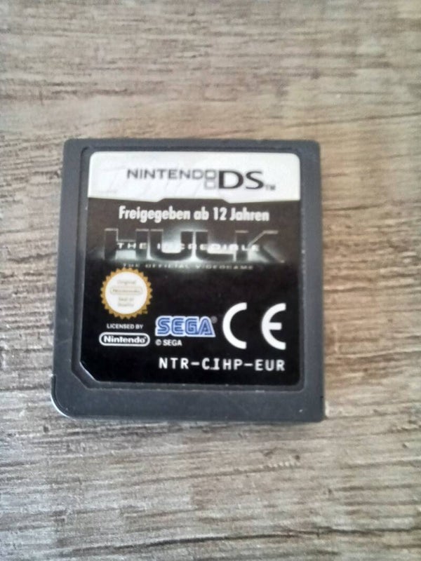 jeu nintendo ds hulk , occasion