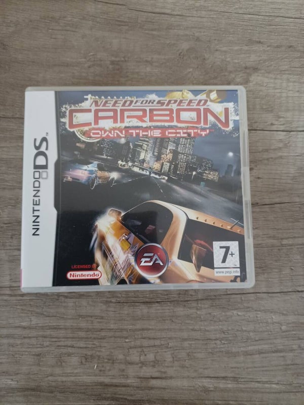 jeu nintendo ds need for speed carbon own the city, occasion