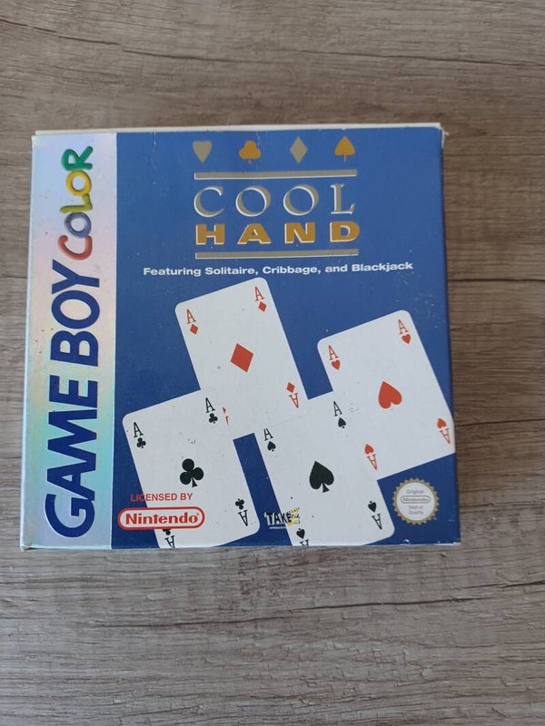 boite vide , jeu gameboy color cool hand , occasion