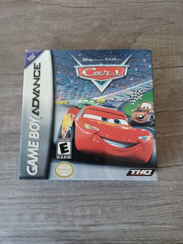 boite vide , jeu gameboy advance cars , occasion