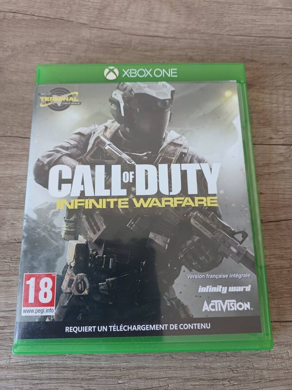 jeu xbox one call of duty  infinite warfare , occasion