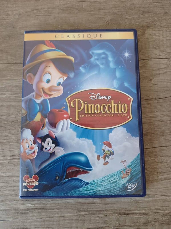 dvd disney n°2 pinocchio edition collector , occasion