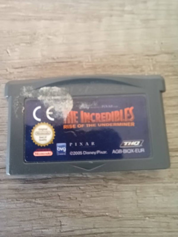 jeu gameboy advance , les indestructibles , occasion