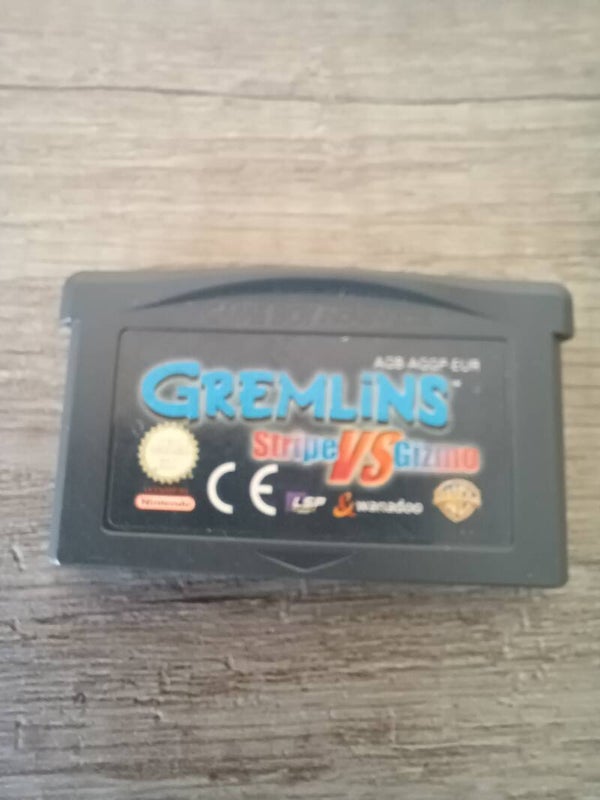 jeu gameboy advance , gremlins stripe vs gizmo , occasion