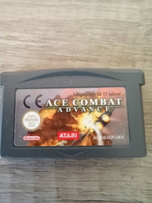 jeu gameboy advance , ace combat advance , occasion