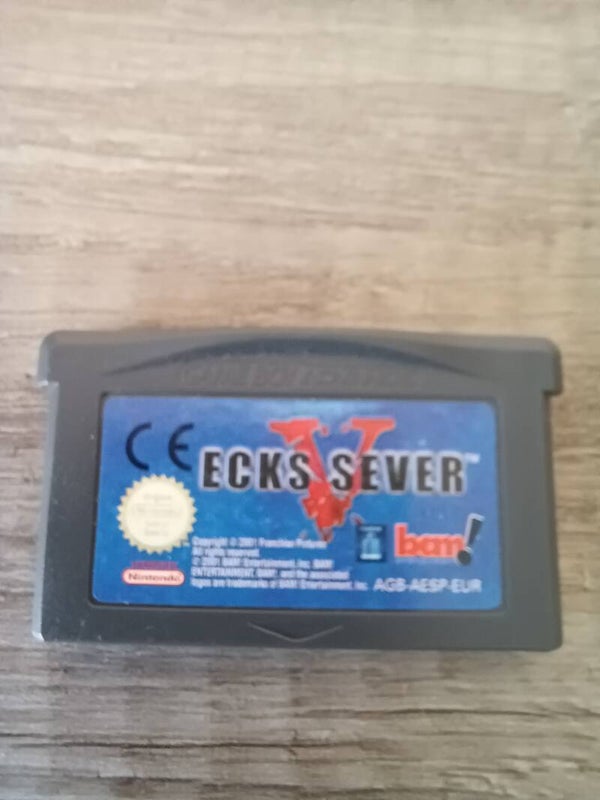jeu gameboy advance , ecks vs sever , occasion