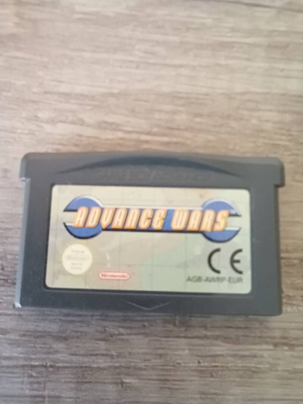 jeu gameboy advance , advance wars , occasion
