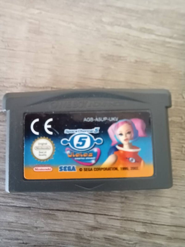 jeu gameboy advance , space channel 5 , occasion