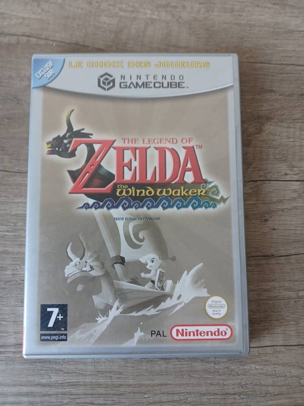 jeu nintendo gamecube zelda the windwaker , occasion