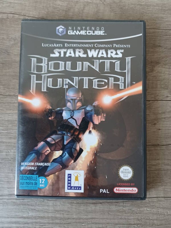 jeu nintendo gamecube star wars bounty hunter , occasion