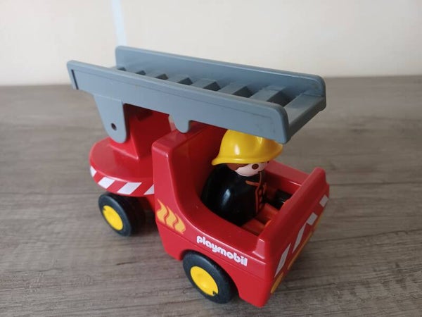 playmobil 123 camion de pompiers , occasion