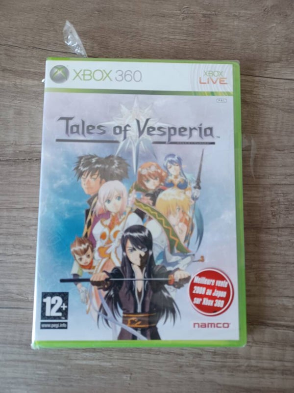 jeu xbox 360 tales of vesperia , neuf