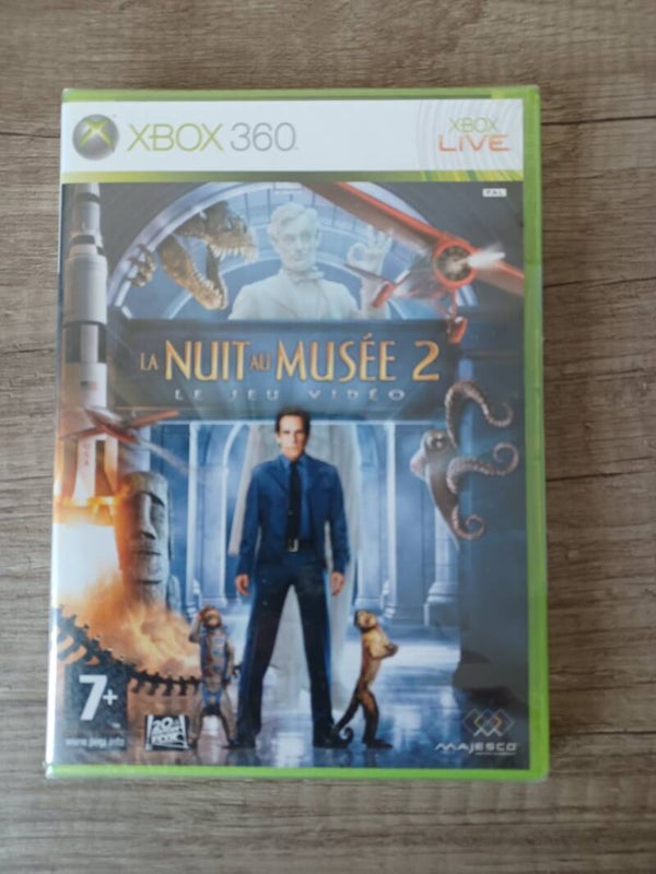 jeu xbox 360 , la nuit au musée 2 , neuf