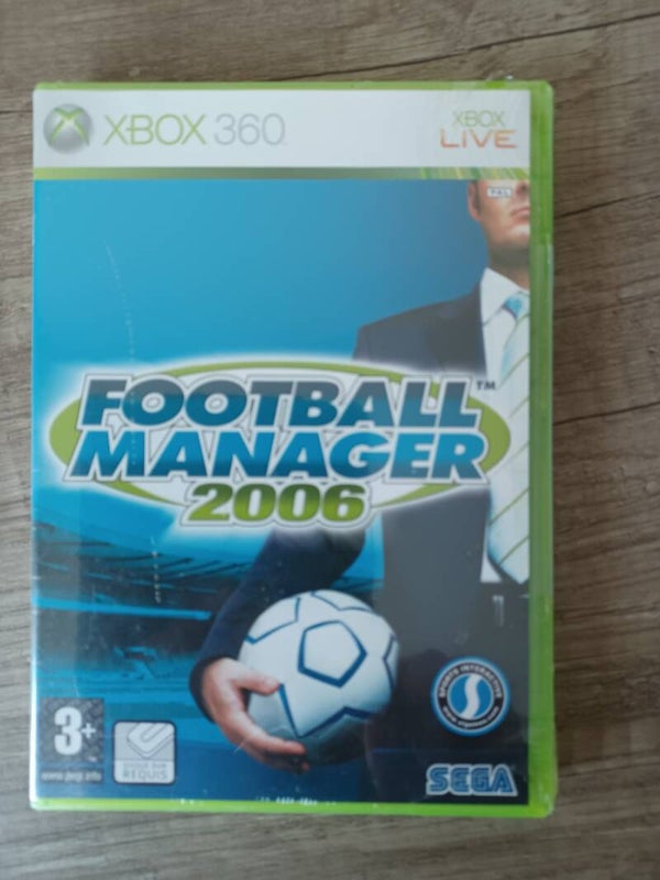 jeu xbox 360 , football manager 2006 , neuf