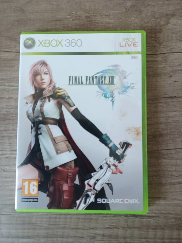 jeu xbox 360 , final fantasy XIII,  occasion