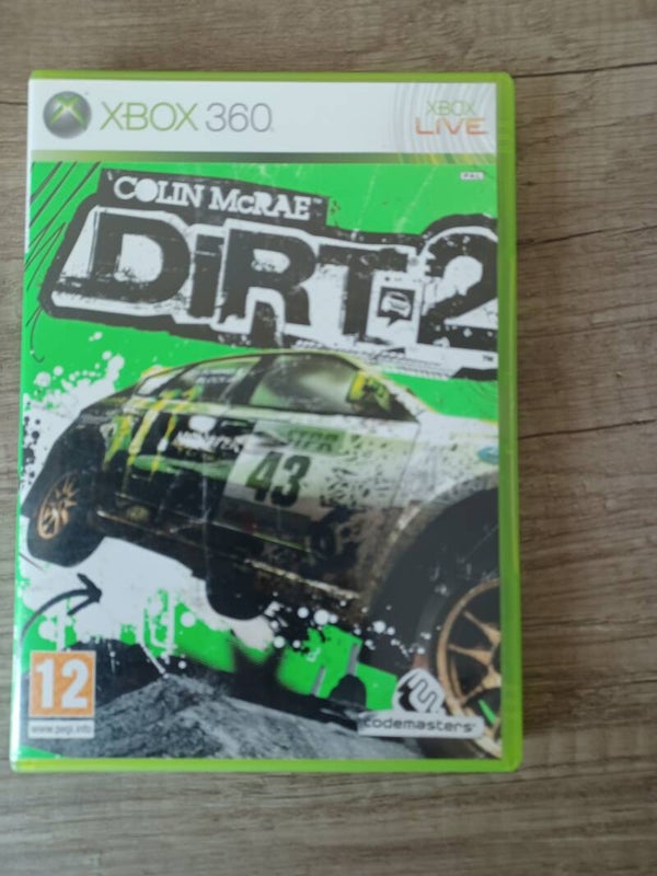 jeu xbox 360 , colin mcrae dirt 2 , occasion