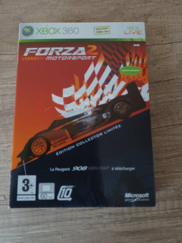 jeu xbox 360 , forza 2 motosport edition collector limitée , occasion
