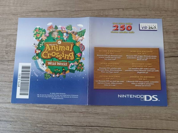 points vip nintendo ds animal crossing , non gratté , occasion