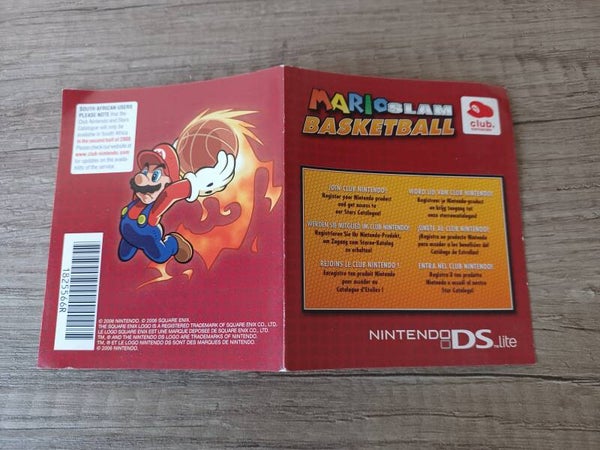 points vip nintendo ds mario slam basketball, non gratté , occasion