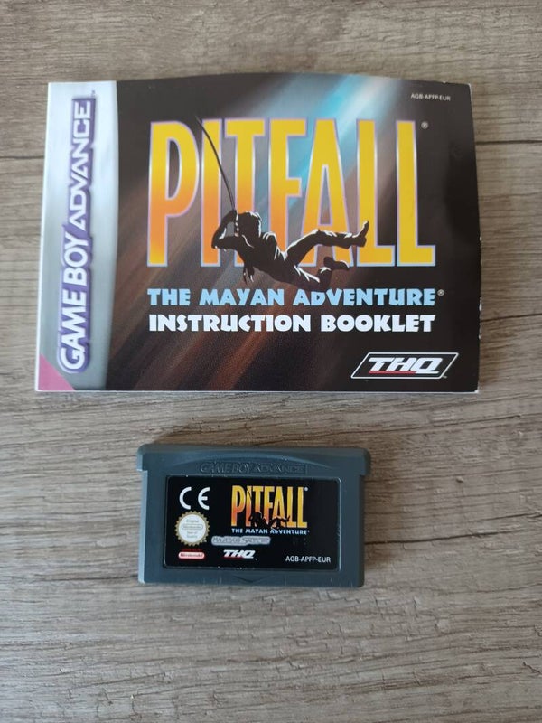 jeu et notice gameboy advance , pitfall  , occasion