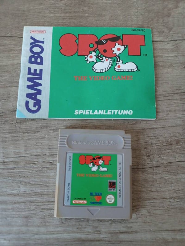 jeu et notice gameboy , spot , occasion