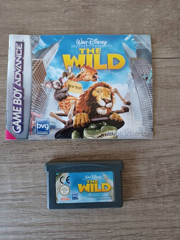 jeu et notice gameboy advance , the wild , occasion