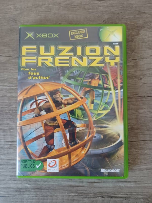 jeu xbox fuzion frenzy , occasion