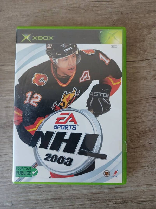 jeu xbox nhl 2003 , occasion