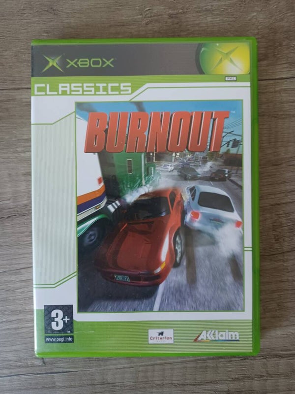 jeu xbox  burnout , occasion
