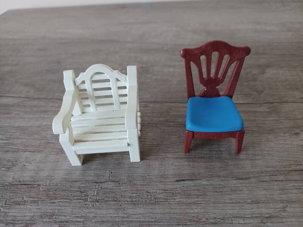 playmobil , 2 chaises , occasion