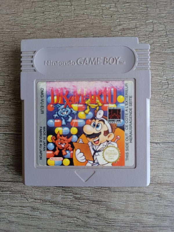 jeu gameboy , drx mario , occasion