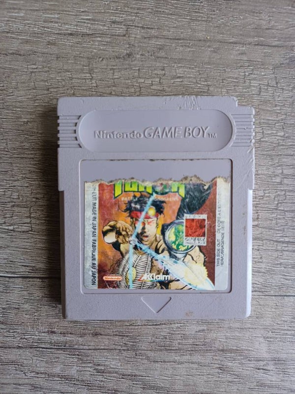 jeu gameboy , turok , occasion