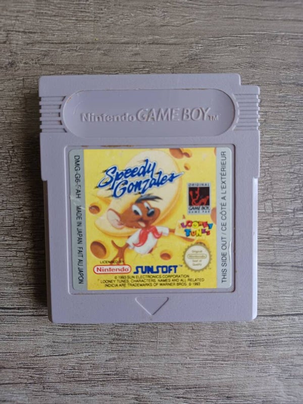 jeu gameboy , speedy gonzales, occasion