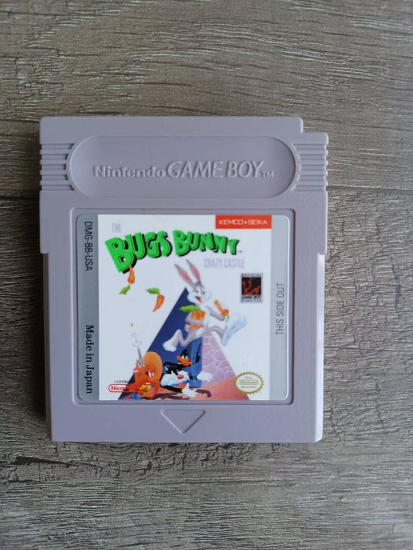 jeu gameboy , bugs bunny , occasion