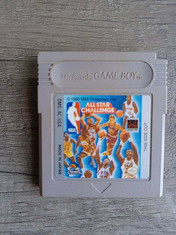 jeu gameboy , all star challenge , occasion