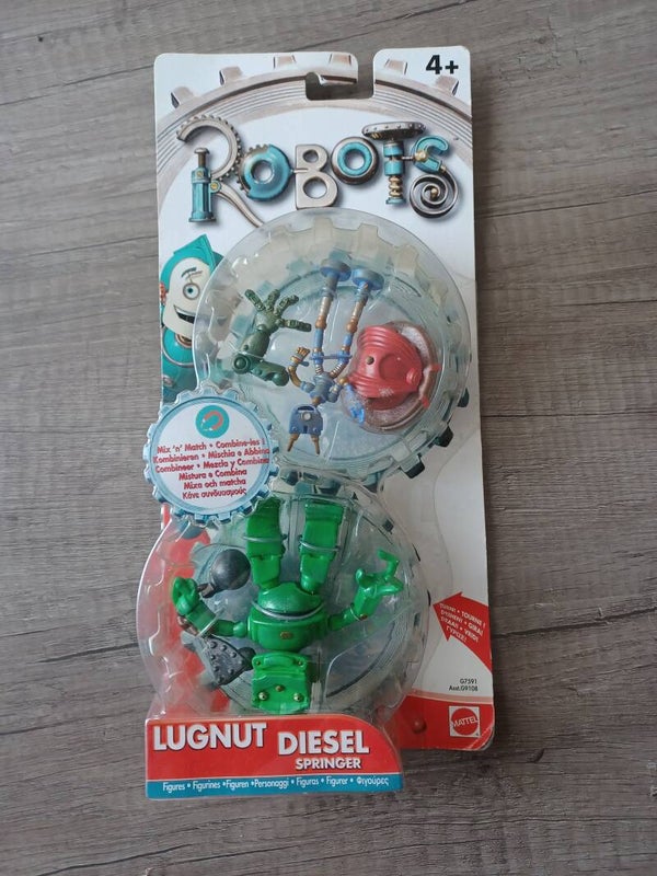 figurines robots lugnut diesel springer , neuf