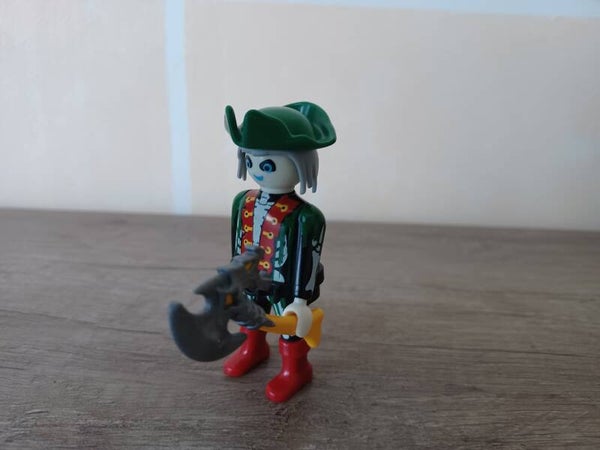 playmobil pirate fantome vert , occasion