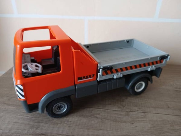 playmobil camion de travaux maxx7 , occasion